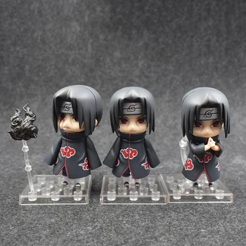 

3 pcs/set NARUTO Uchiha Itachi Q Ver. PVC Action Figure 10 cm