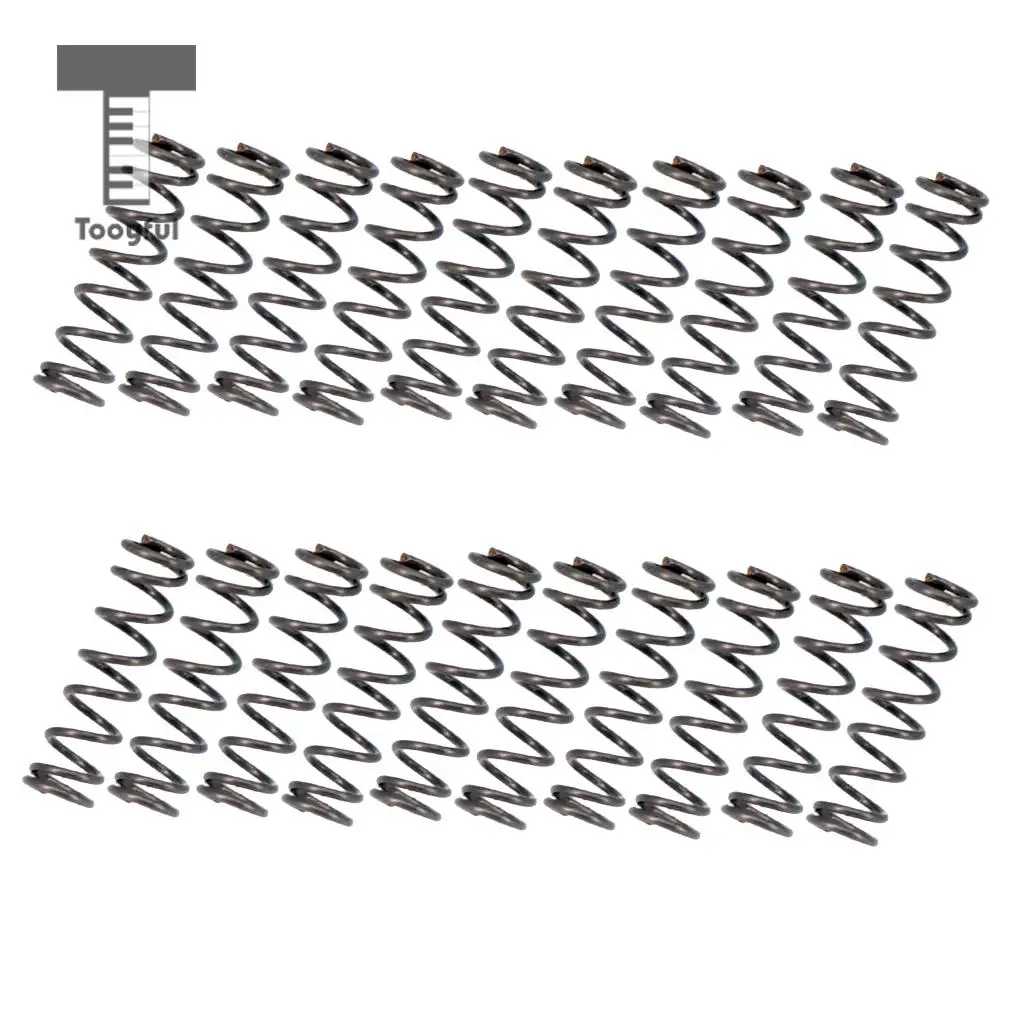 Tooyful 20pcs/set 16mm Short Straight Humbucker Pickup Mounting Springs for Guitar Bass Pickups
