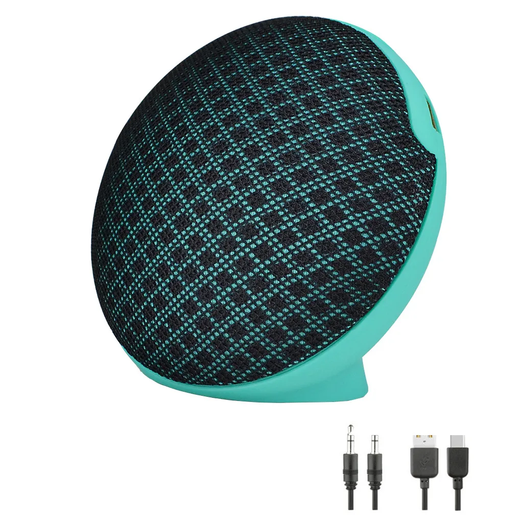 Новинка портативная Компактная настольная Bluetooth колонка FM радио TF карта и U диск