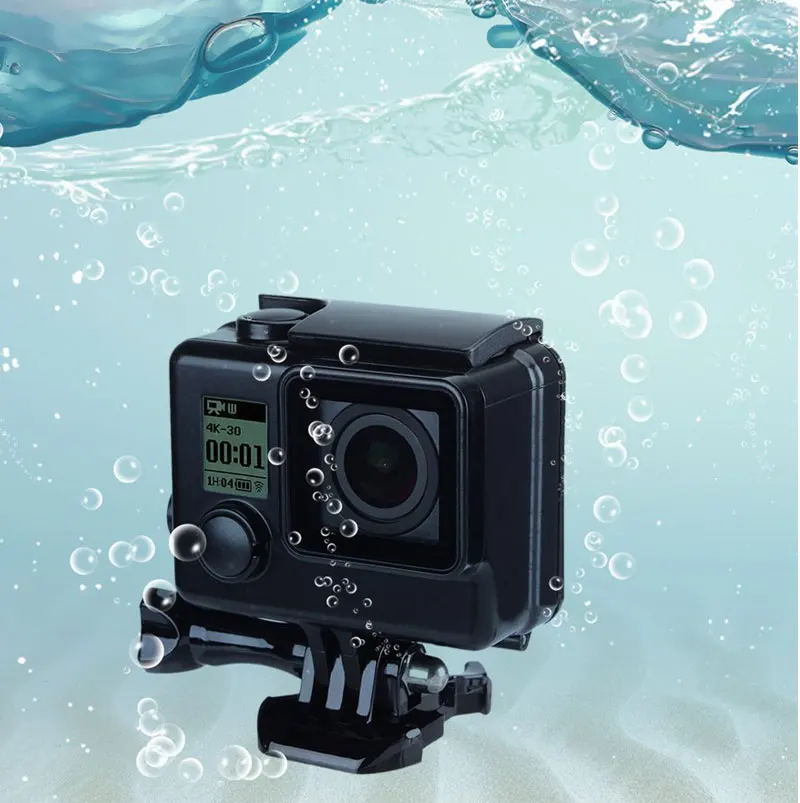 45 meters Diving Underwater Waterproof Case Diving Housing Case Mount for Gopro Hero 4 3+ Black Go Pro 4 Accessories (1)