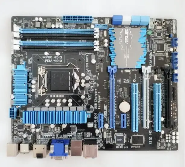 Оригинальная материнская плата ASUS P8Z77-V LGA 1155 DDR3 для I3 I5 I7 22/32nm USB3.0 32 Гб Z77 рабочего Материнская плата