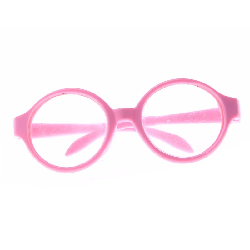 Doll Clothes Glasses 10 Colors Doll Accessories Fit 18 Inch American Doll Gift&43Cm Born Doll Baby For Our Generation Girl's Toy 18