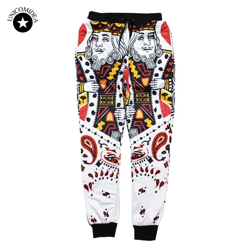 

3d Hip Hop Sweatpants Joggers Pants Men Jogger Trousers 2019 Spring New Arrival Mens Pants Leggings Poker Pants Dropshipping