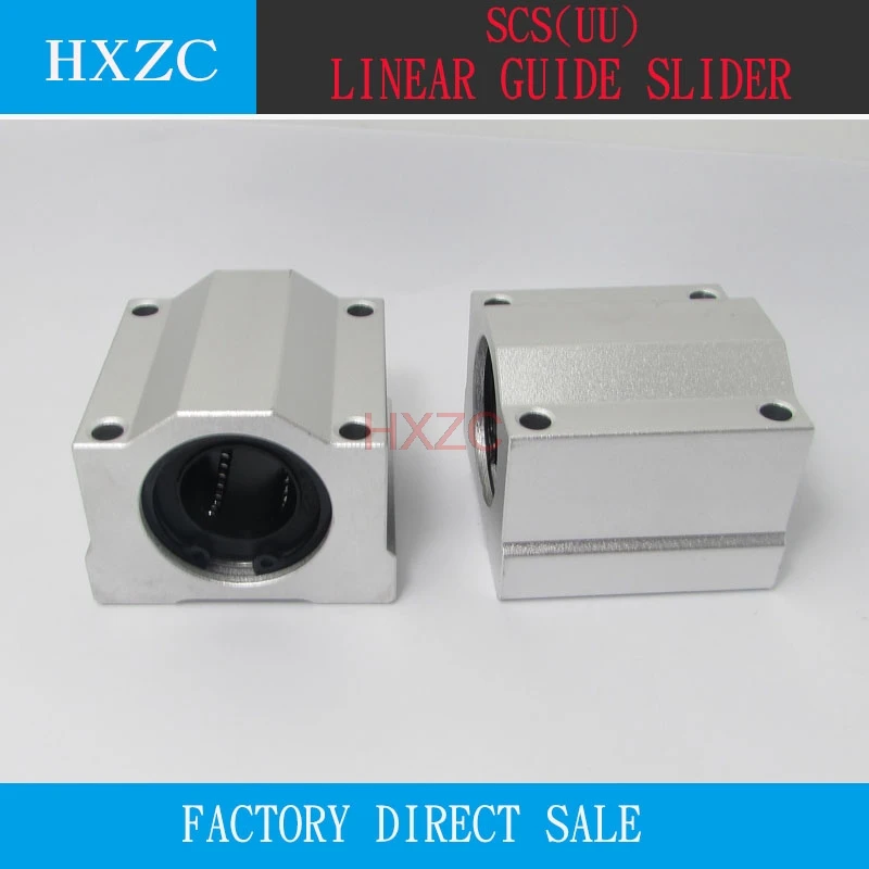 

Free shipping SC40UU SCS40UU 40mm Linear Ball Bearing Block CNC Router