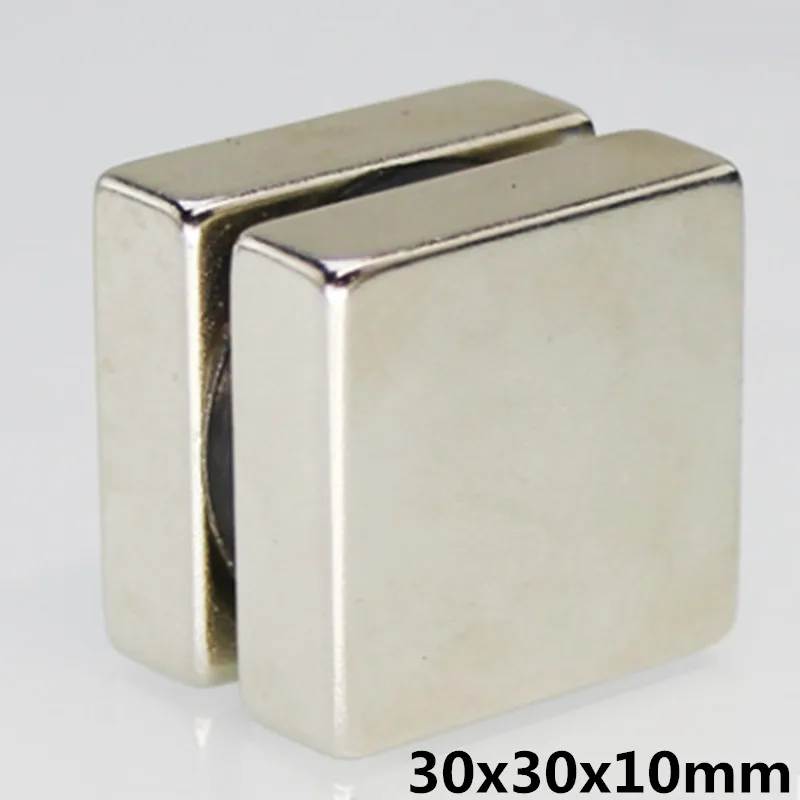 

30x30x10mm Strong N35 Neodymium Magnets Block Rare Earth DIY Powerful Permanet Magnet