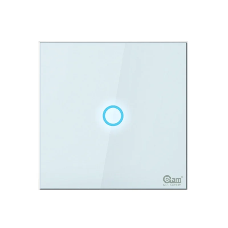 

Europe Version 868.4MHz Z-wave Wall Light Switch 1-Gang Home Automation ZWave Wireless Smart Remote Control Light Switch