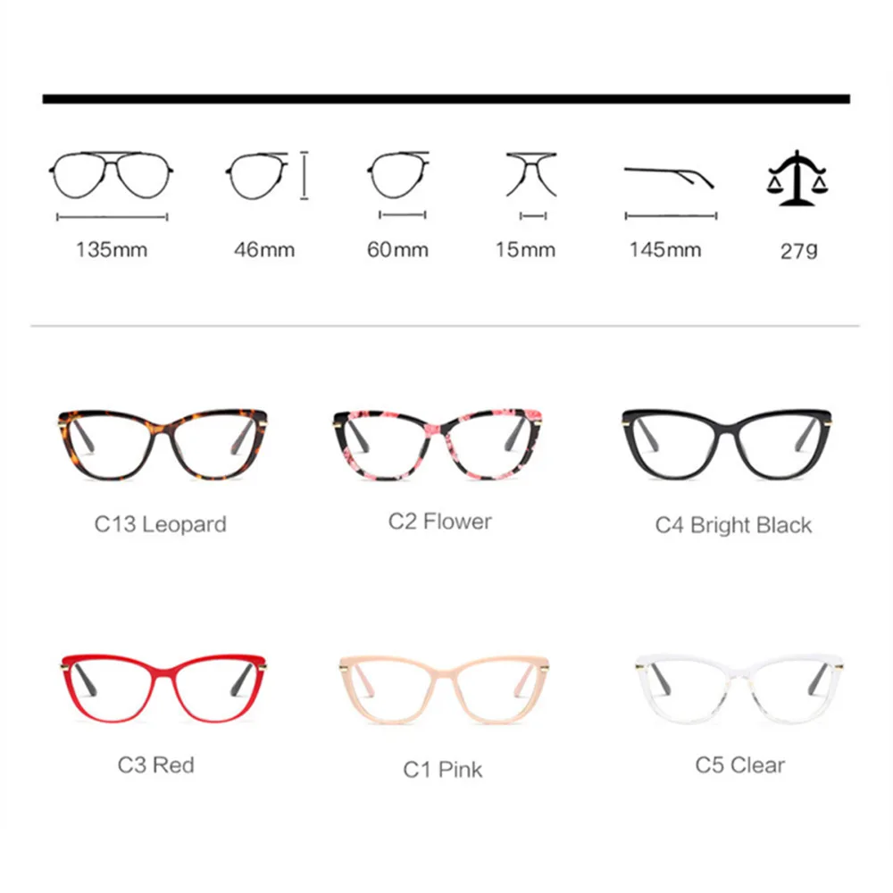 YOOSKE кошачий глаз очки оправа для женщин высокое качество оптические очки оправа металлические очки Классические черные розовые очки