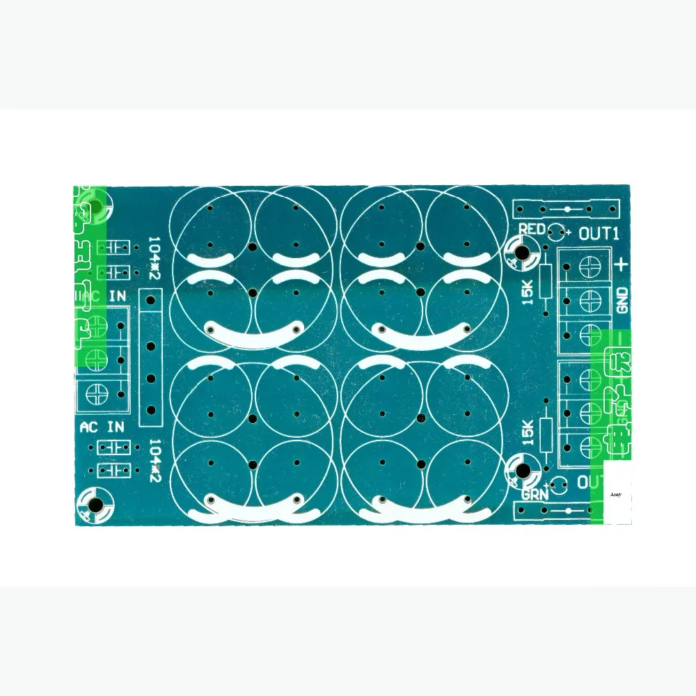 

Double power rectifier filter, high grade amplifier power board, 2 groups of parallel output with safety tube, PCB empty board