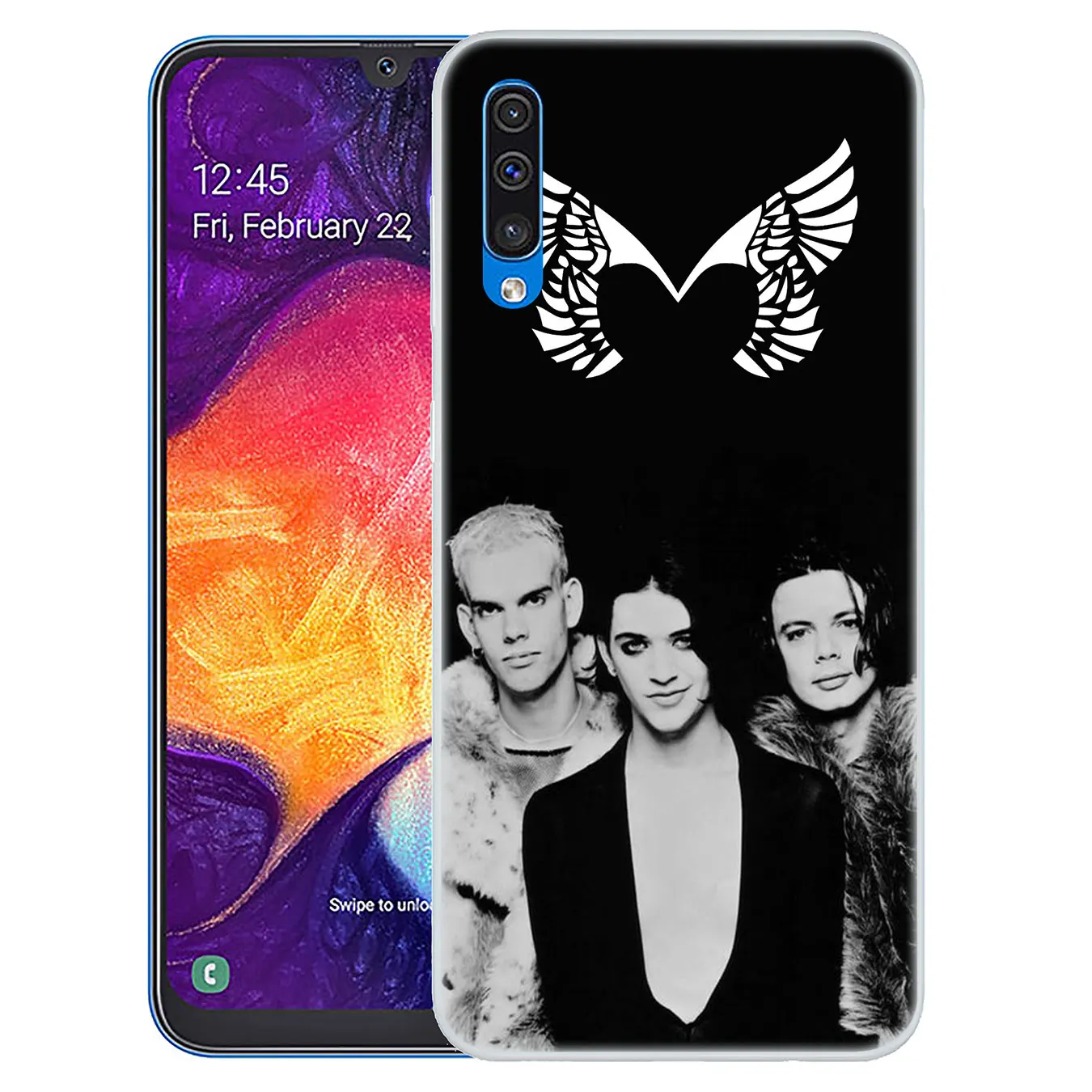 Твердый прозрачный чехол для телефона Lavaza Placebo Rock Band Samsung Galaxy A10 A20 A30 A40 A50 A60 A70 M40 M30