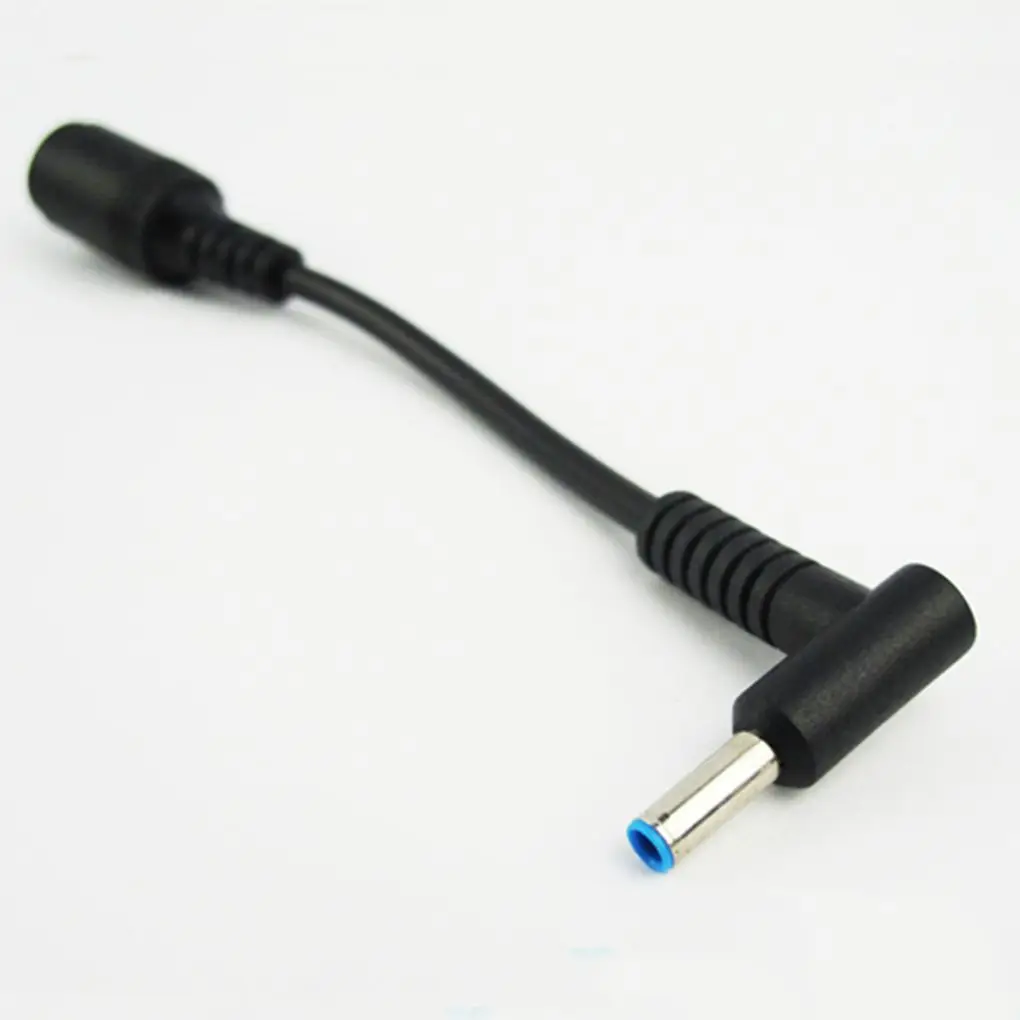 

New Arrival DC Power Charger Converter Adapter Cable Line Cord 7.4mm To 4.5mm Replacement For HP Blue Tips