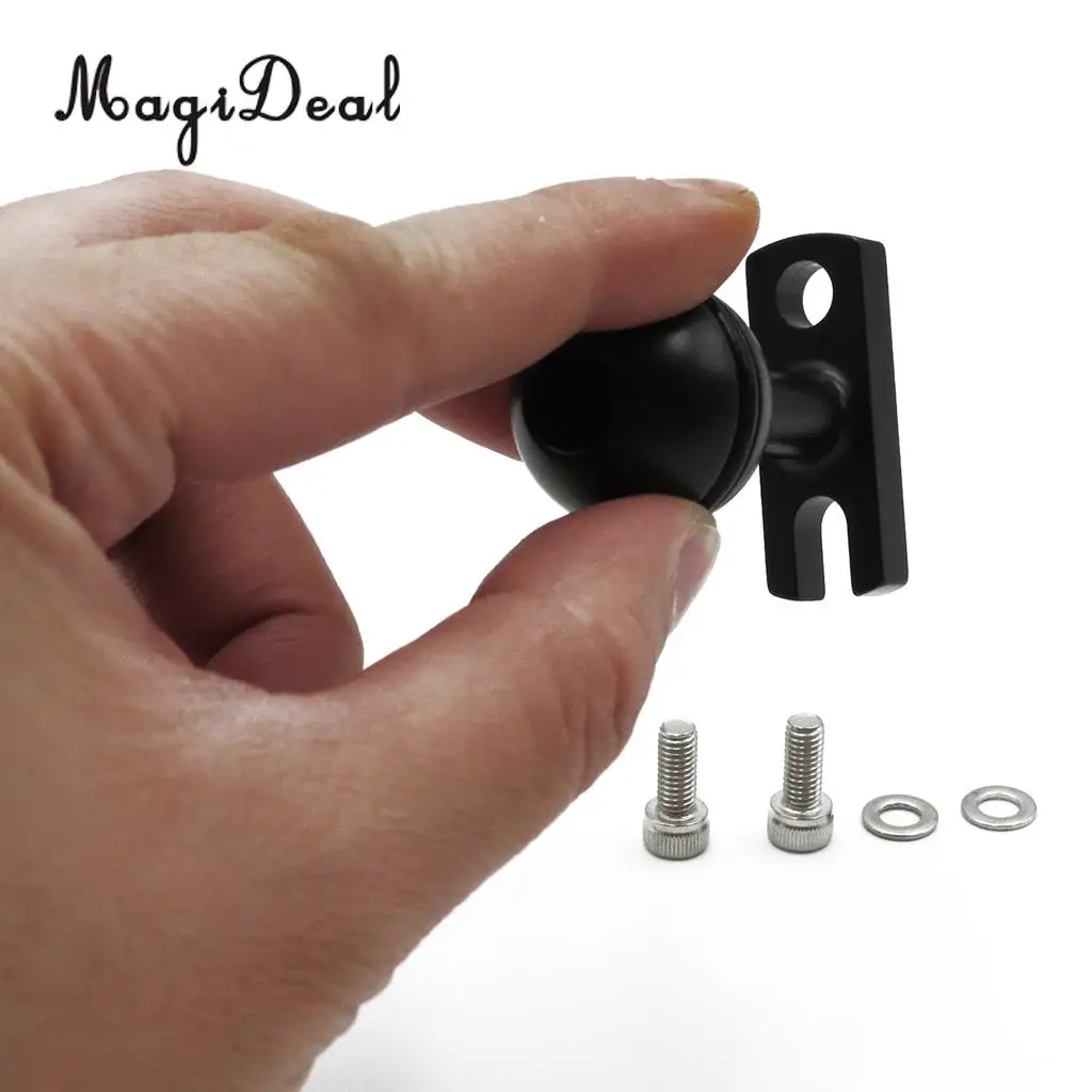 Metal 1' Diving Light Ball Arm Adapter System Mount Flashlight Accessory for GoPro Diving Dive Snorkeling Swimming Accessories