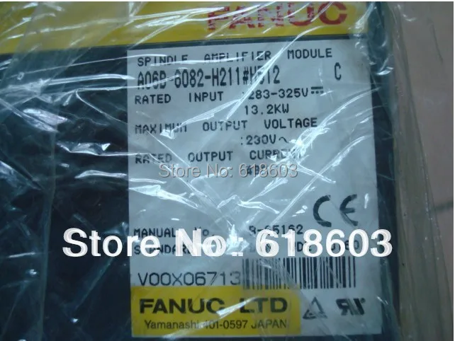 

FANUC driver spindle amplifier module A06B-6082-H211 CNC Control amp motor