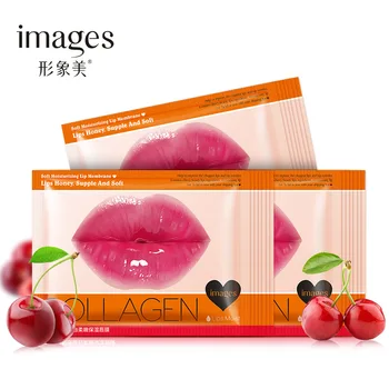 Cherry Collagen Moisturizing Lip Mask Deep Hydrating Exfoliating Anti Aging Anti Winkles Lips Care Beauty