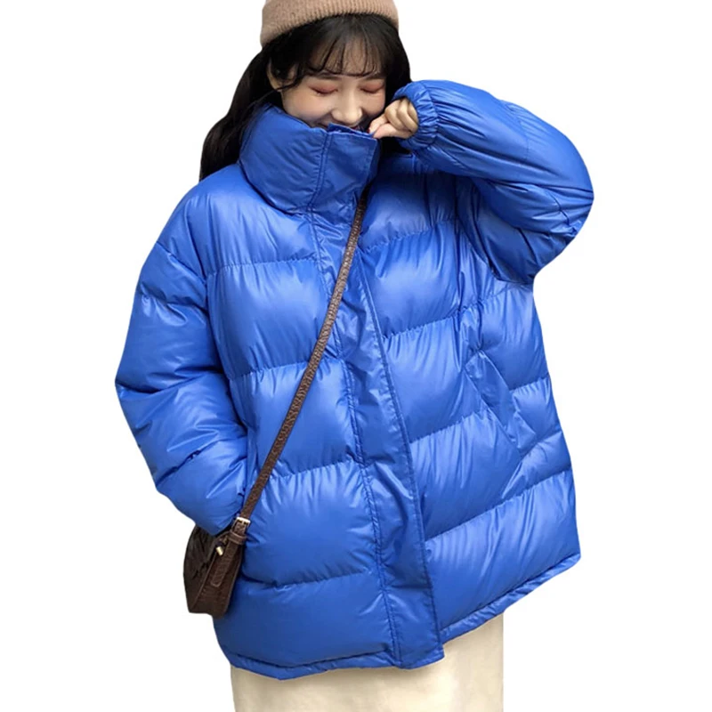 

Women's Winter Jacket Fashion Winter Coat Parka Women Long Sleeve Plus Size Warm Winter Overseas Jacket 2019 Female Coat