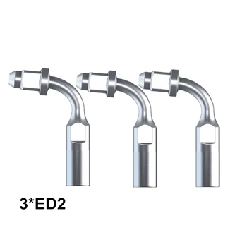 

Dentista Dental Endo Tip 3Pcs ED2 For SATELEC And DTE Ultrasonic Sclaer Use For Teeth Anterior Root Canal Cleaning Equipment