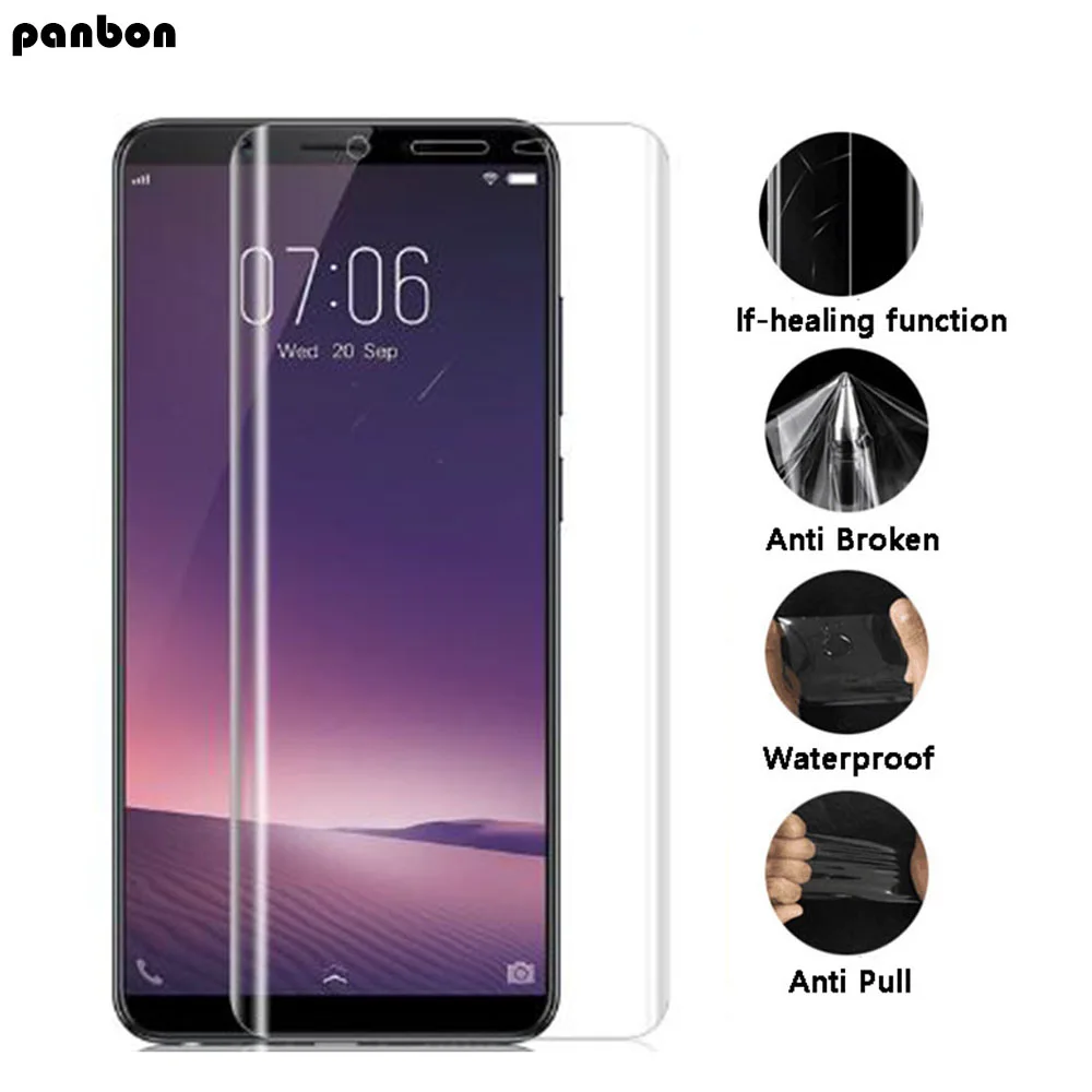 3D мягкая Гидрогелевая Передняя пленка для Vivo V7 V5 Plus V3 max V9 youth V5S ультратонкая