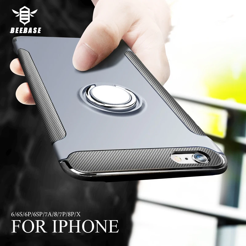 Антидетонационных Телефон чехол для iphone 6 6s плюс на айфон 10 7 8X8 Plus silicon подставку с