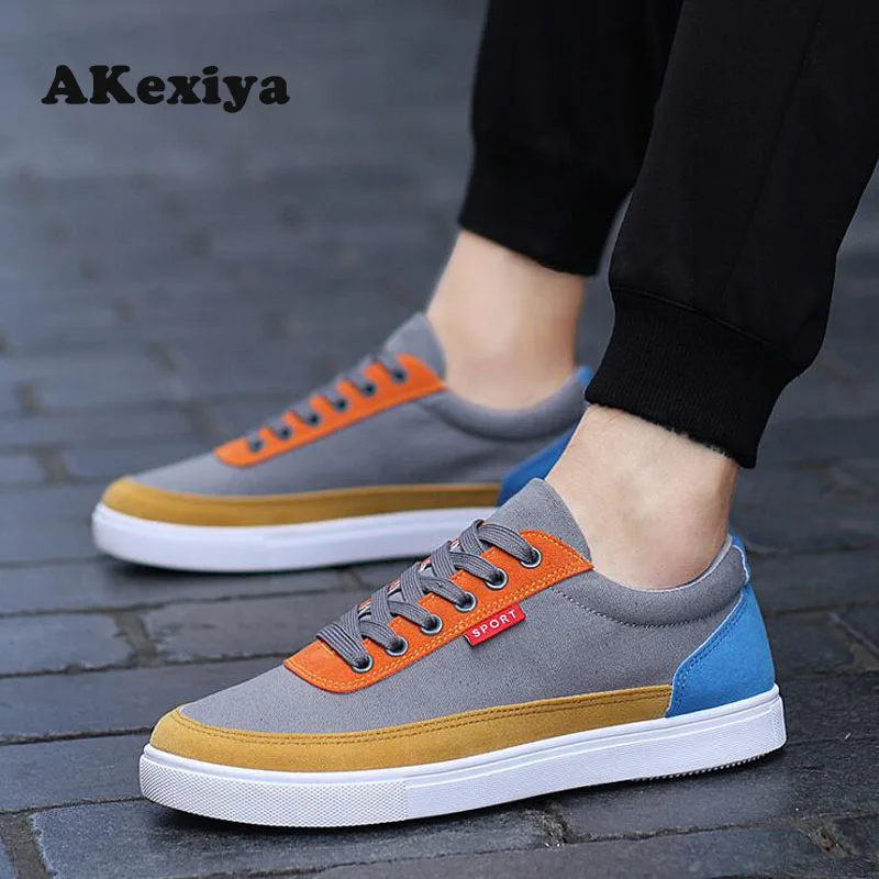 2017 New Spring and Summer sports running Shoes Women Flat Canvas Shoes