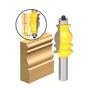

2pcs 1/2 Inch Shank Carbide Fishtail Milling Cutter Handrail Molding Router Bit Trimming Woodworking Tools Knife Blade