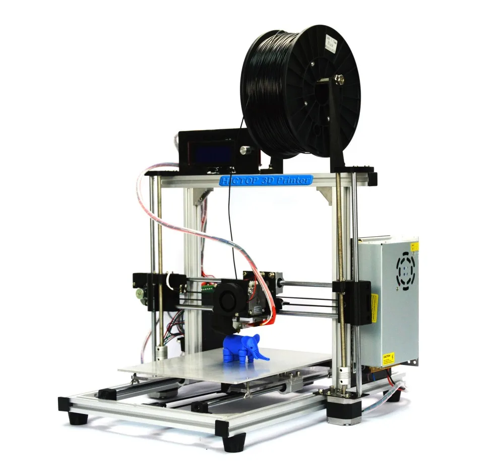HICTOP Aurora Impressora Partilhada Model DIY 3D printer Reprap Prusa I3 3D printer 270 210 200mm