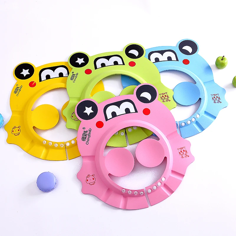

Adjustable Baby Shower Hat Toddler Kids Shampoo Bathing Shower Cap Wash Hair Shield Direct Visor Caps for Baby Care