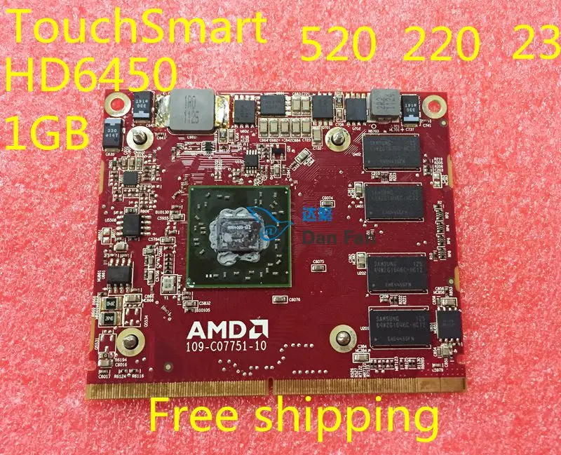 109-C07751-10 For HP TouchSmart 520 220 23 Video VGA Card 653732-001 Graphics Card 100%tested fully work