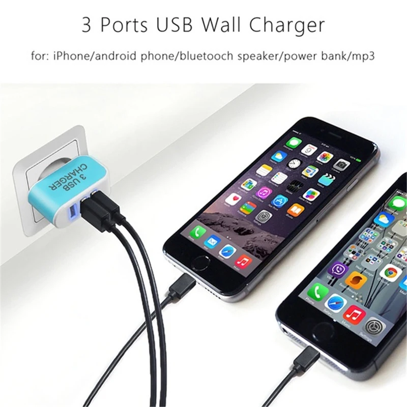 Зарядное устройство USB для iPhone 3 0 быстрое зарядное Samsung настольное мобильного