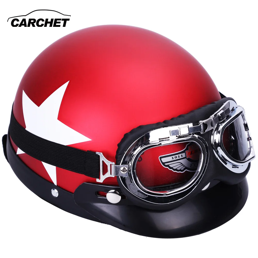 CARCHET moto rcycle шлем очки 55-60 см Защитные защитные шлемы moto cross шлемы cascos para moto