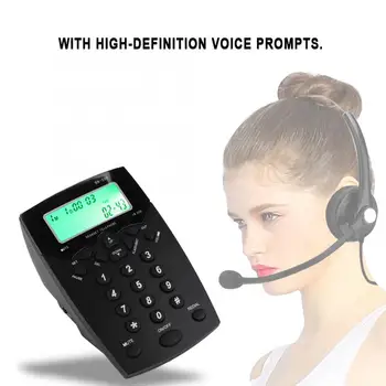 

BN200 Call Center Customer Service Operator Call Box Telephone Call Center Phone With Mute Light Indication