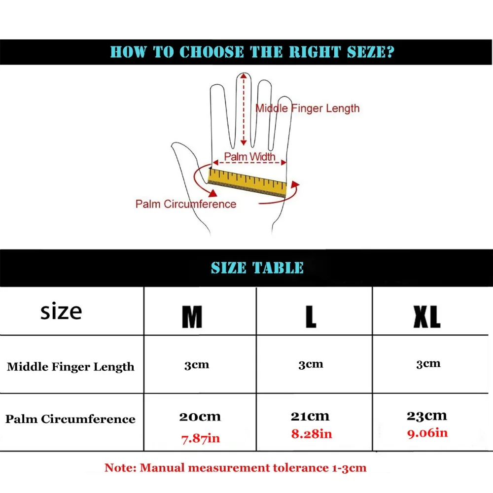 Half Finger Gym Gloves-4