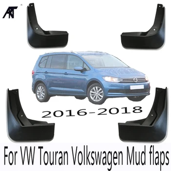 

Car Mud Flaps For VW Touran 2016 2017 2018 Volkswagen Front Rear Molded Mudflaps Splash Guards Mud Flap Mudguards Fender