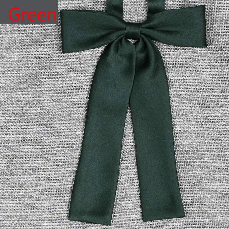 Модная японская/Корейская школьная форма Шкатулка для аксессуаров галстук милый Золотая рыбка узел дизайн бант галстук регулируемый десять цветов Unises - Цвет: dark green