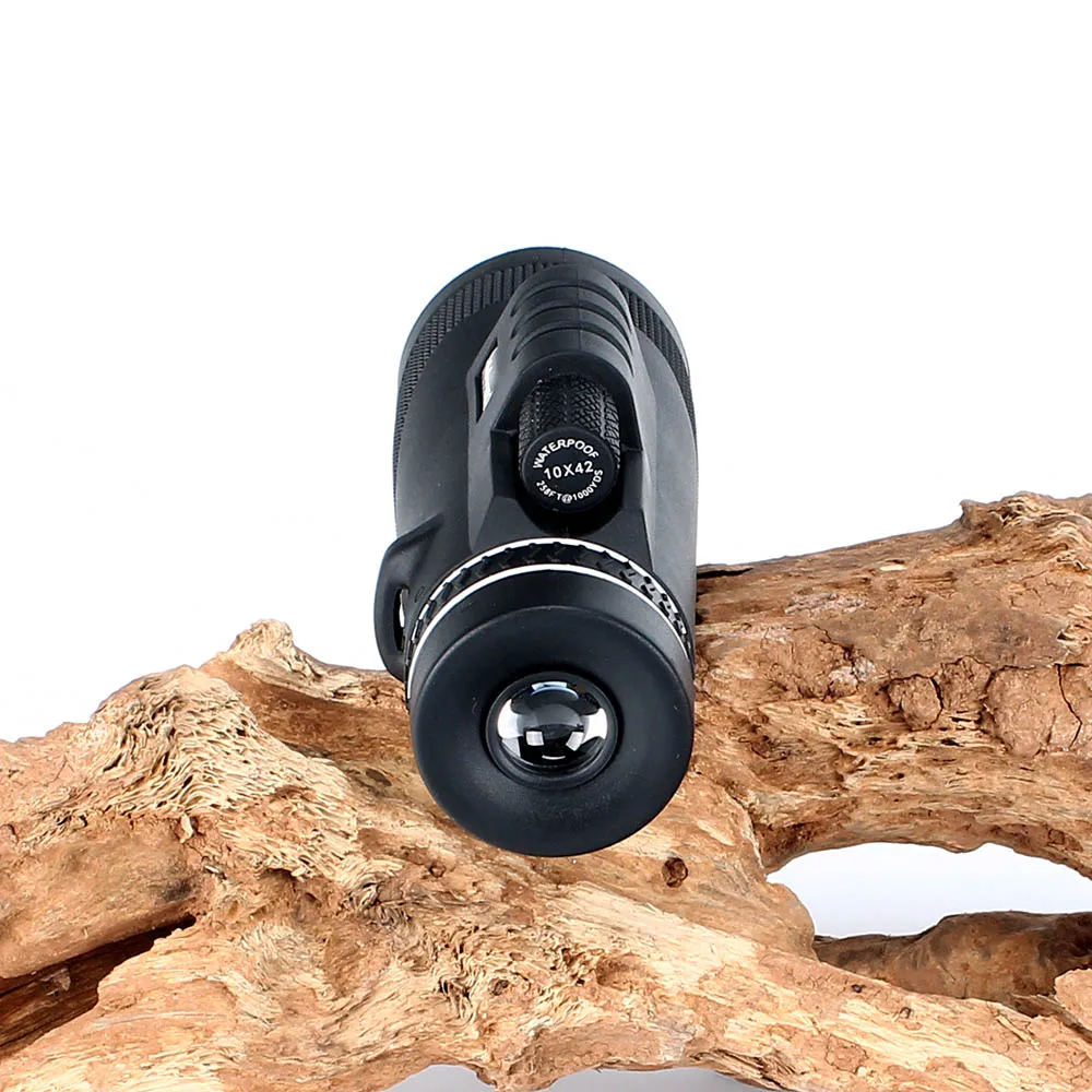 ohhunt 10X42 Monocular Telescope Wide-angle Powerful Bright Hunting Optics Hand Focus Camping Travel Hiking Monoculars (5)