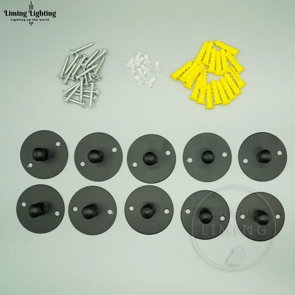 Us 2 0 Metal Ceiling Rose Base Hook Plate Holder Fitting Chandelier Bulb Small Mini For Sprider Light Accessories Diy In Portable Lighting