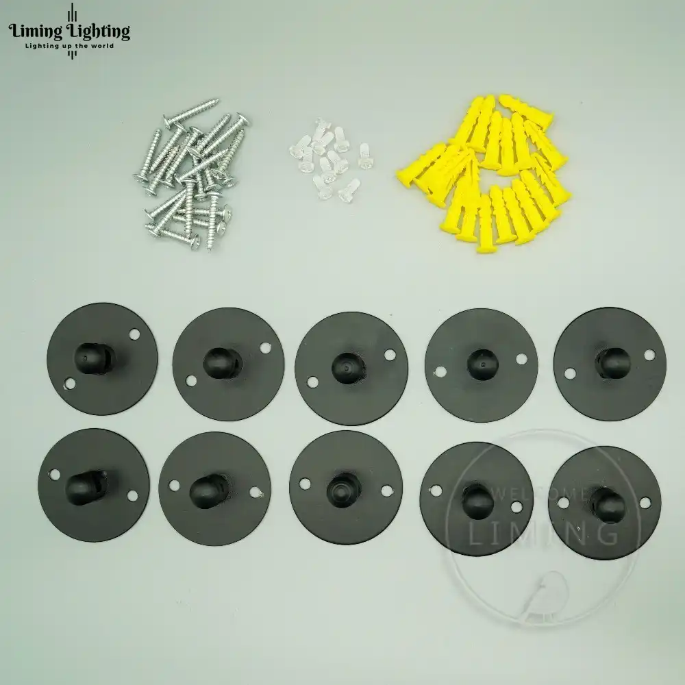 Metal Ceiling Rose Base Hook Plate Holder Fitting Chandelier