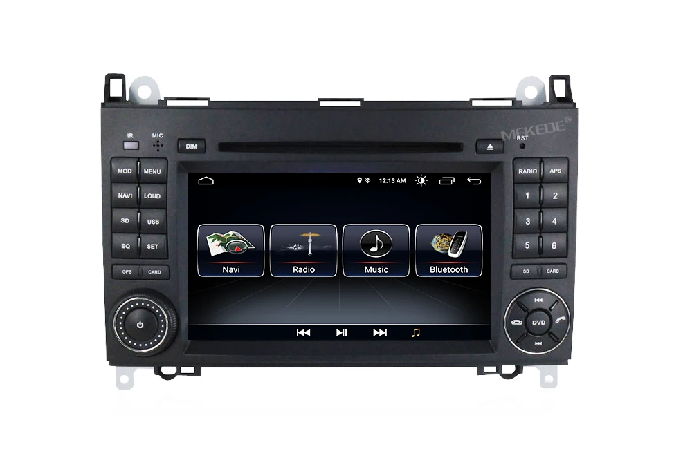 Cheap Free shipping! Android 8.1 system car radio car gps dvd for Mercedes/benz/B200/A160/A-class W169/B-class W245/vito/sprinter w906 11