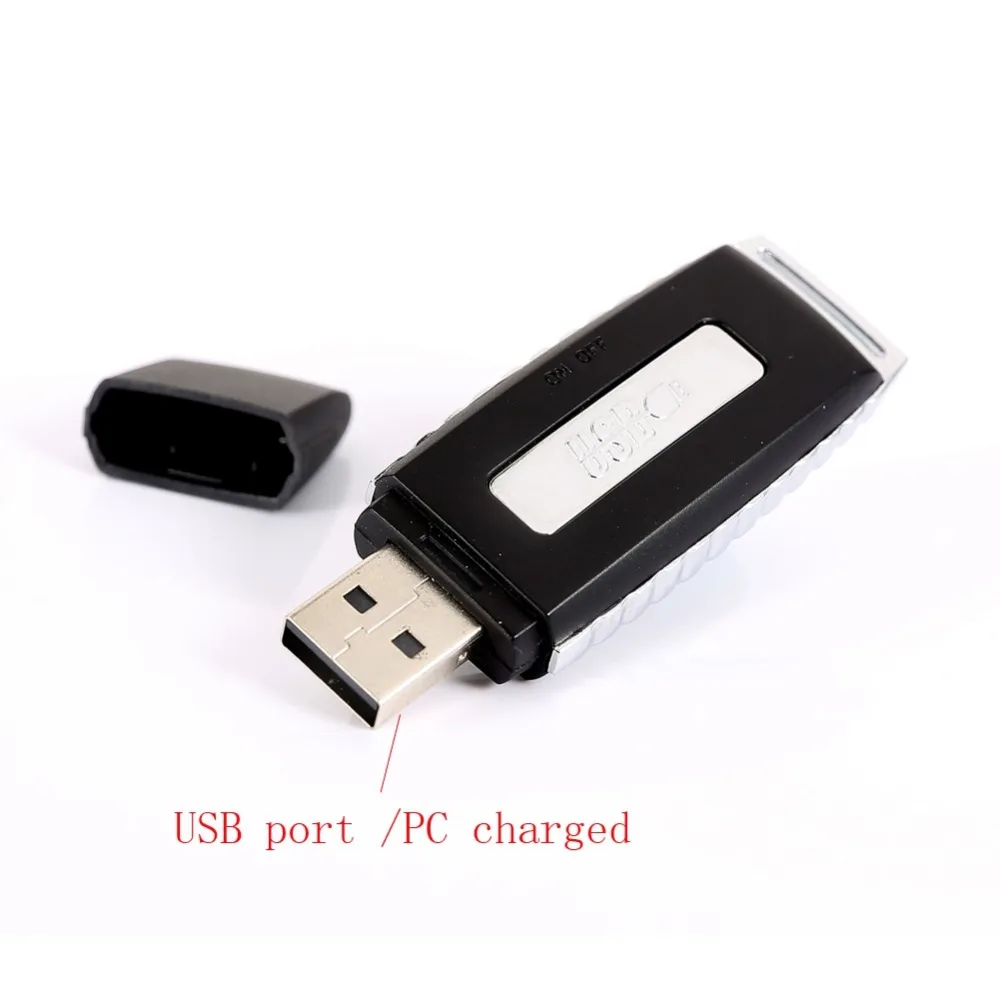 Портативный небольшой мини диктофон флэш-накопитель цифровой USB диктофон ручка WAV аудио рекордер