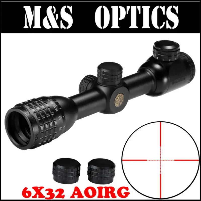 

Mini MARCOOL BLT 6X32 AOIRG Optical Sight Hunting Riflescope Scope For Air Guns Rifle China