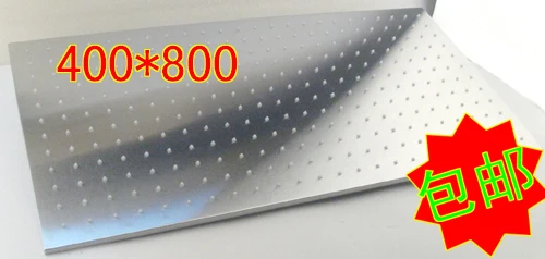 

modern 400 *800 mm 304 stainless steel shower square top spray
