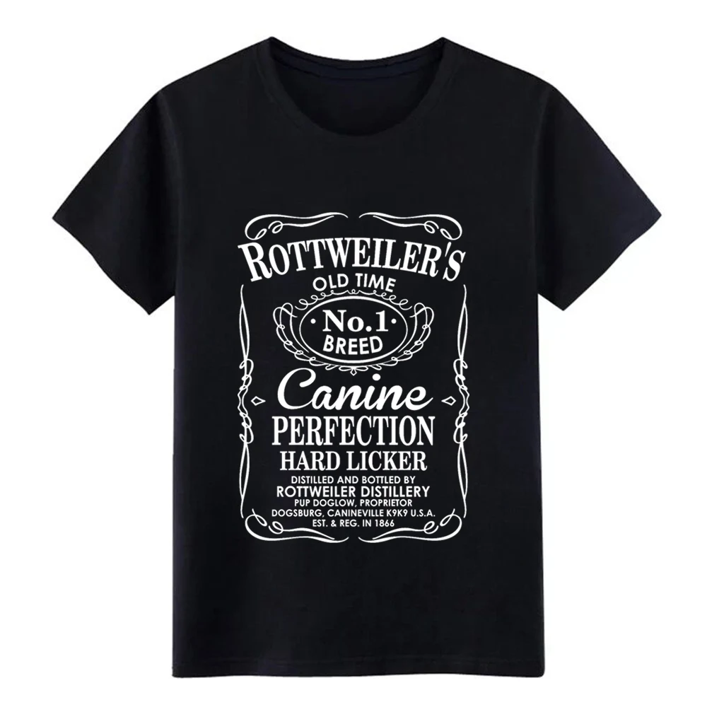 Rottweilers old time no1 футболка с рисунком собачки для мужчин хлопковая Футболка принтом