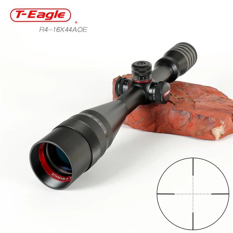

TEAGLE R 4-16x44AO Hunting Scopes Rifle Scopes With illumination Tactical Riflescope for Airsoft Air Guns Sniper Rifle Scope