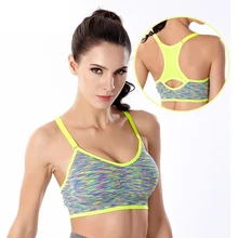 Быстросохнущий Спортивный бюстгальтер для женщин с регулируемым ремешком без оправы бюстгальтер нижнее белье бесшовный фитнес Йога штаны для бега спортивный бюстгальтер пуш-ап