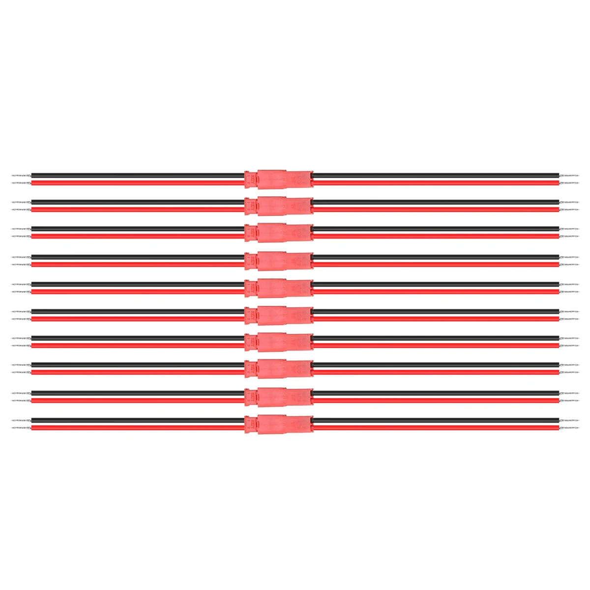10 пар 2 шпильки разъем мужской и женский кабель провода JST разъем для батареи светодиодный светильник 22 AWG провода бытовая техника