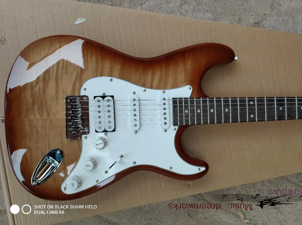 Китай OEM firehawk Custom Shop S электрогитара бесплатная доставка | Спорт и развлечения