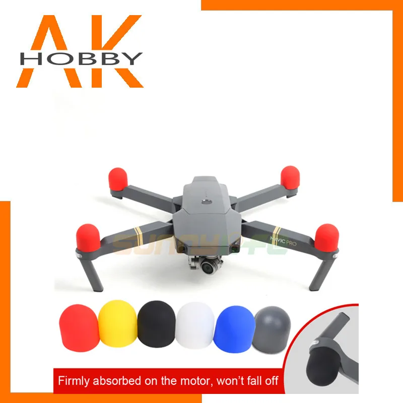 

4pcs/set Silicone Motor Protective Cover Motor Protector for DJI MAVIC PRO/ MAVIC 2 PRO/ ZOOM