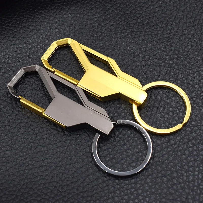 Creative High Quality Brand Design Key Ring Metal Luxury Keychain Man