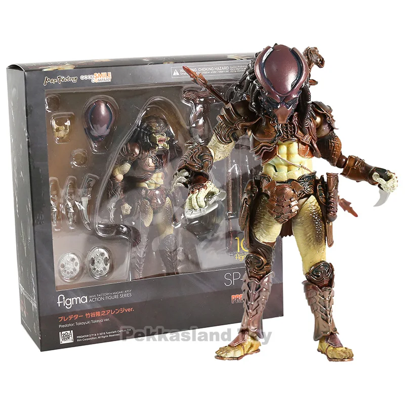 Figma SP-108 Alien/SP-109 Predator 2 Takayuki Takeya Ver. ПВХ фигурка Коллекционная модель игрушки Brinquedos figuals - Цвет: SP109 box