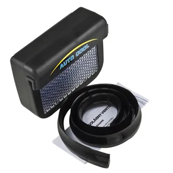 

Auto fan Air Vehicle Radiator vent Cooler New sun Power Car Window Fan With Rubber Stripping Solar Auto Ventilator