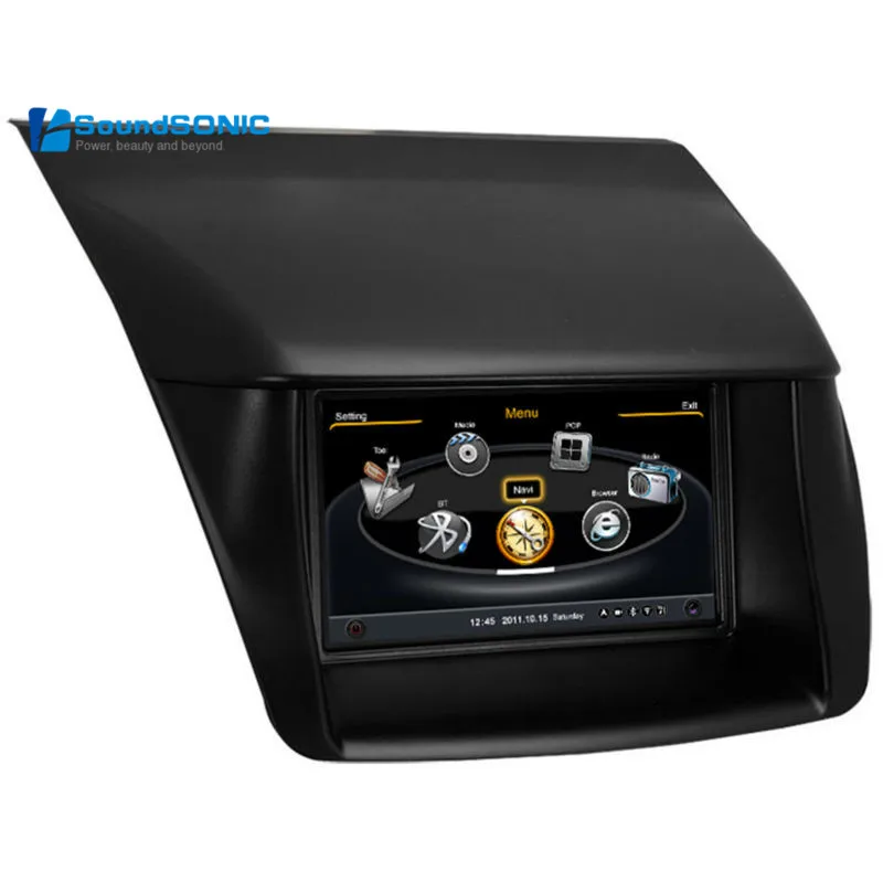For Mitsubishi L200 Triton Auto Car DVD GPS Navigation Audio Radio