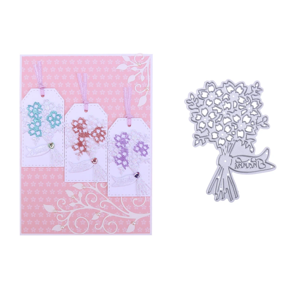 Aliexpress.com : Buy Thanks Flower Bonquet Metal Cutting